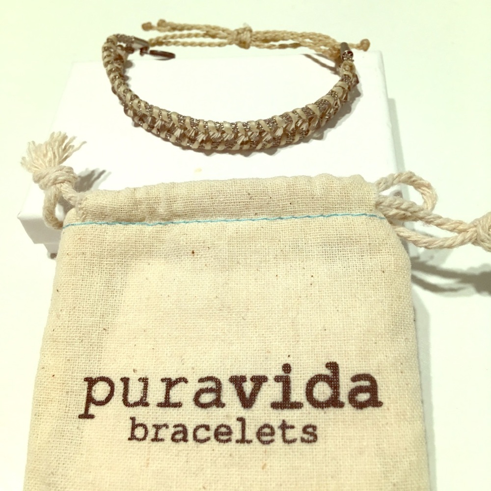Pura Vida Braided and Beaded Bracelet